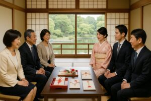 結納
結婚
料亭